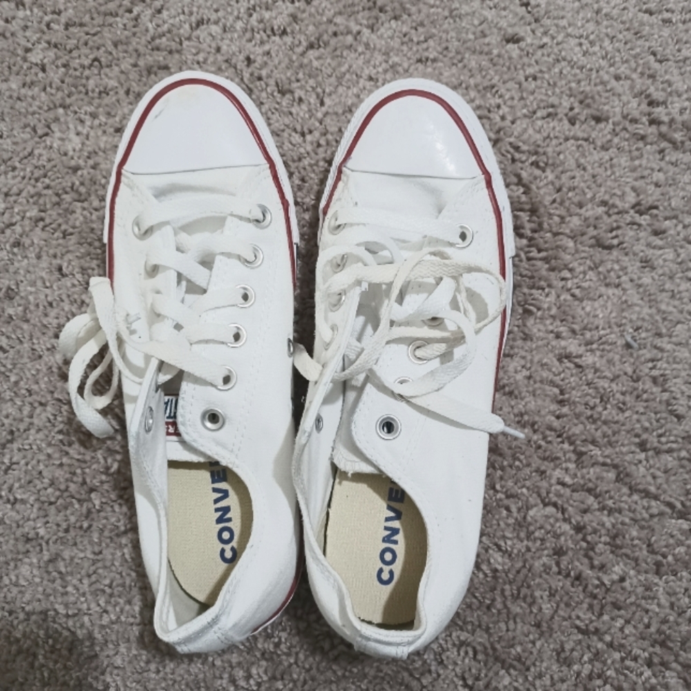White Converse Sneakers